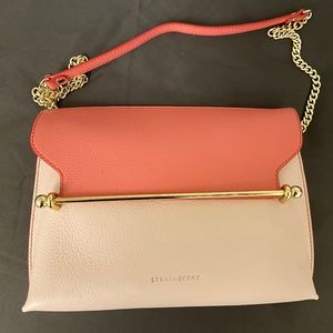 Strathberry Stylist leather chain shoulder bag / crossbody